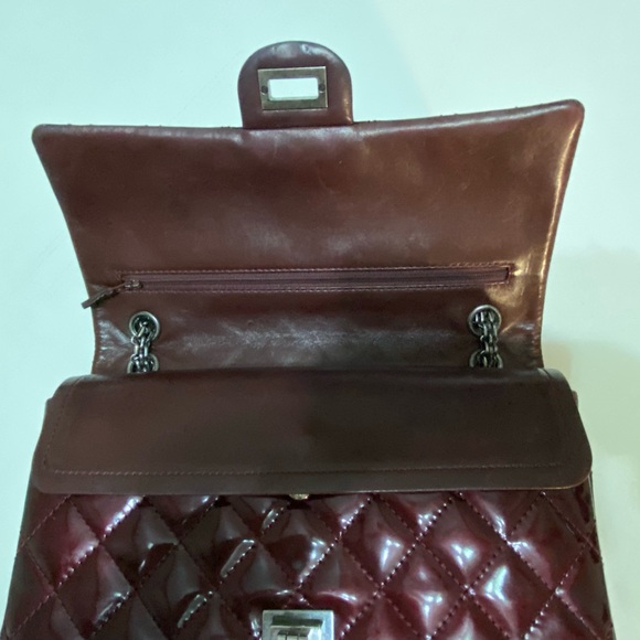 Chanel Reissue Patent Leather 12” Authentic - Picture 10 of 14